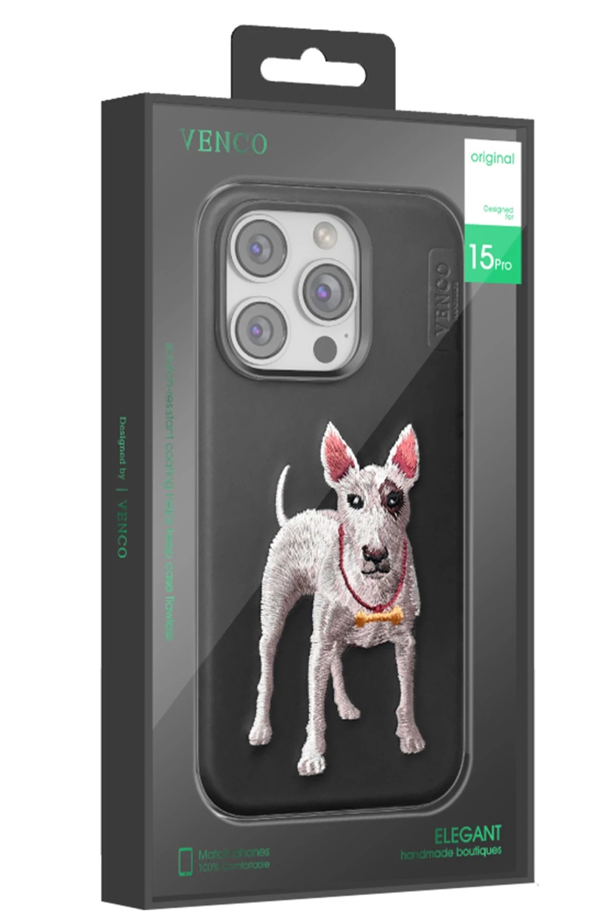 Venco iPhone 16 Perma Desenli Kapak - Lacivert