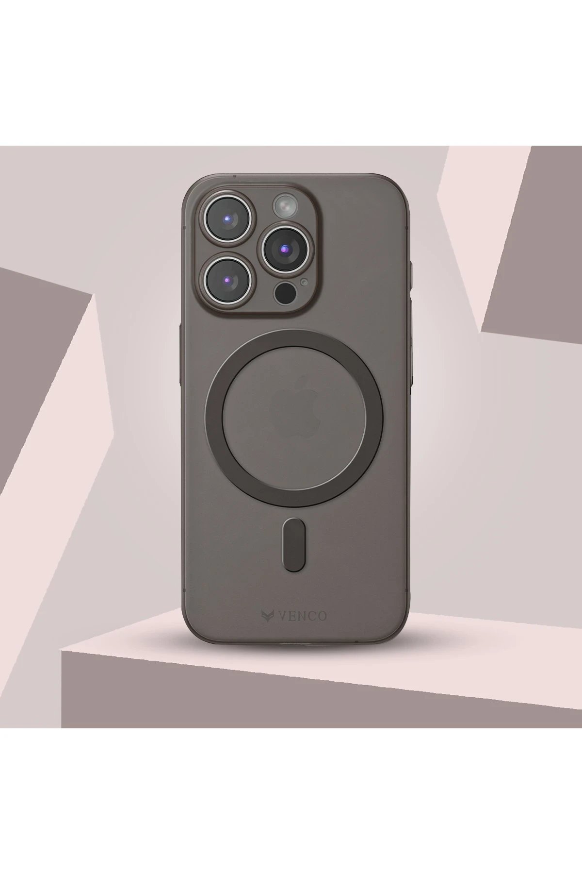 Venco iPhone 16 Pro Sense Magsafe Kapak - Şeffaf