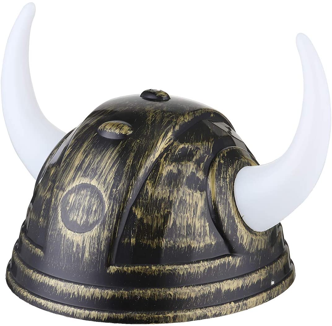 Viking Başlığı Asteriks Başlığı Altın Renk