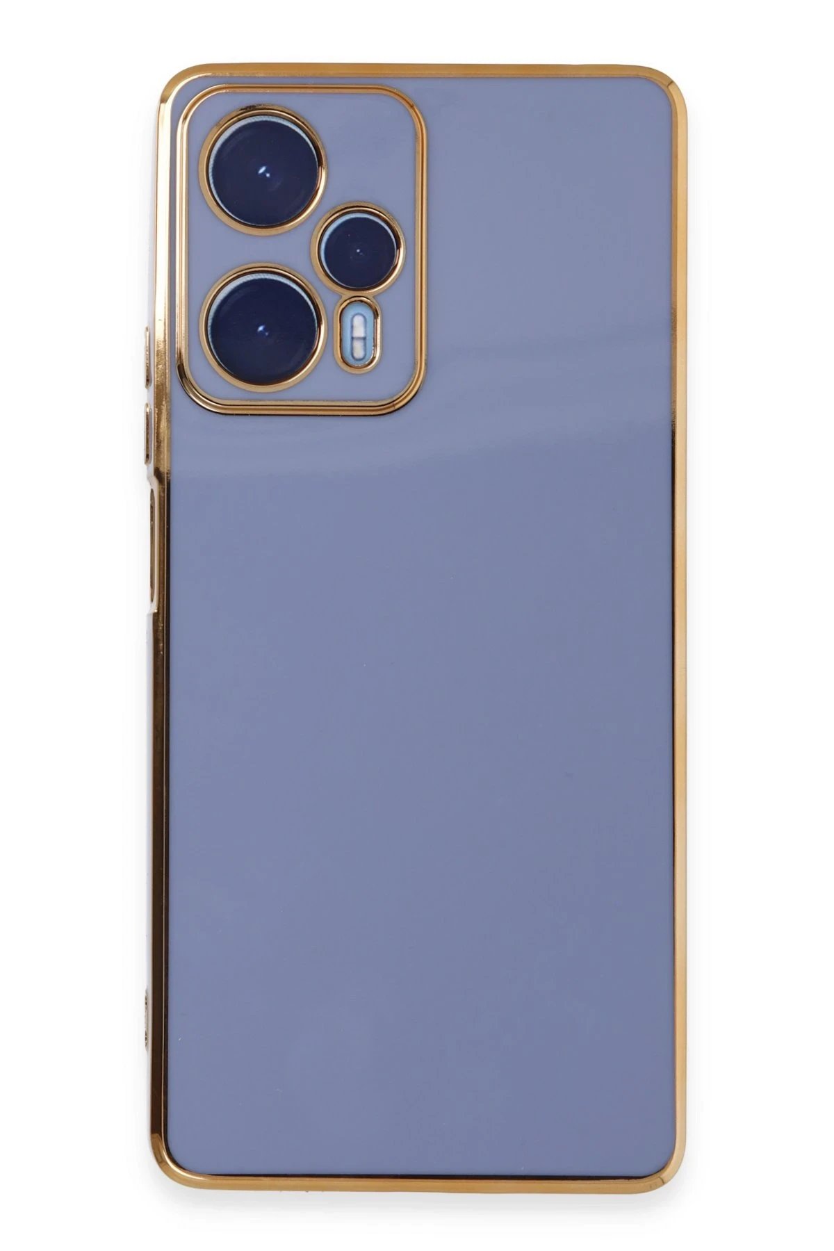 Xiaomi Poco F5 Kılıf Volet Silikon - Mavi