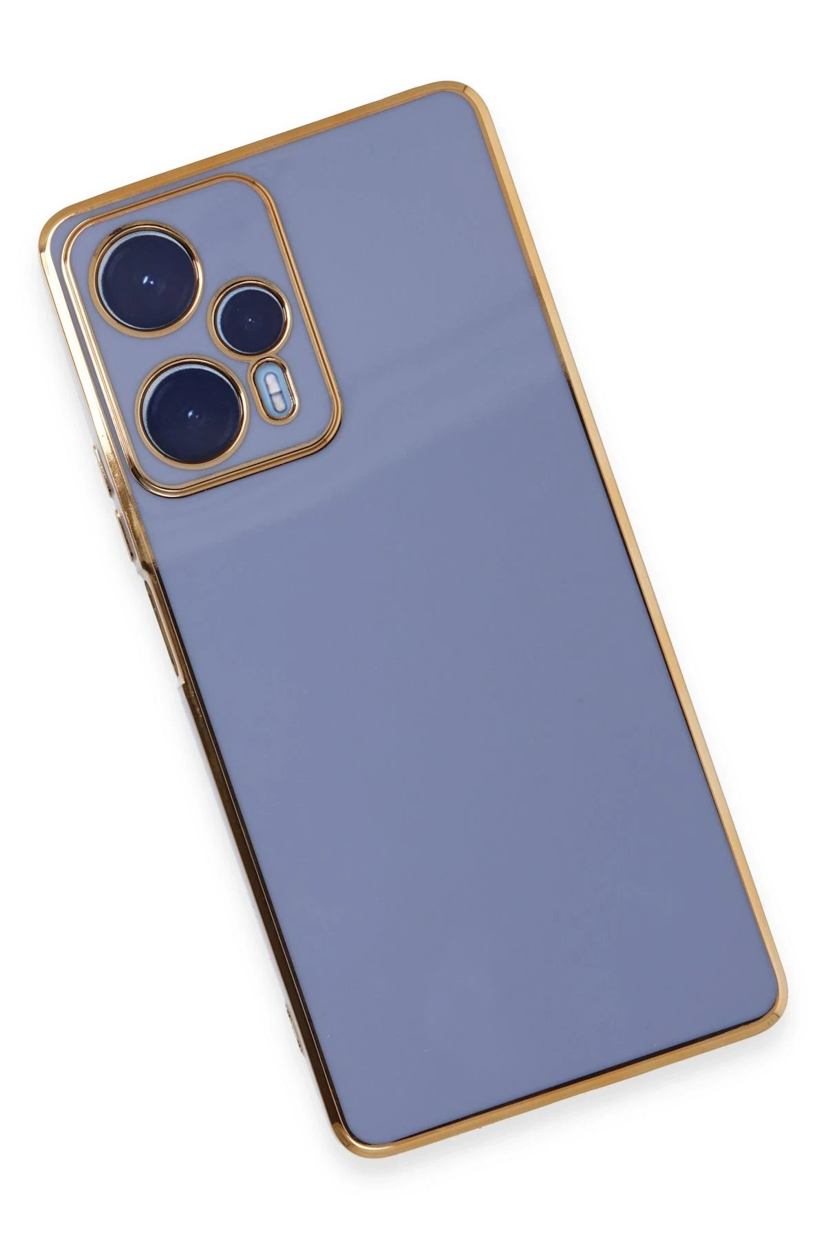 Xiaomi Poco F5 Kılıf Volet Silikon - Mavi