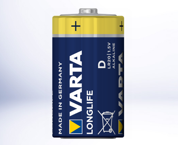 Varta LR20 Alkalin Pil