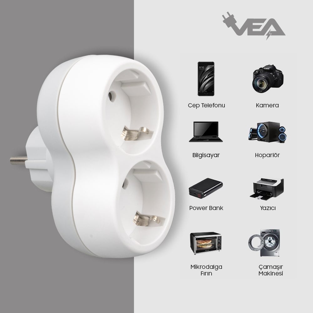 Vea VE-2211-3SWG Priz Özellikleri