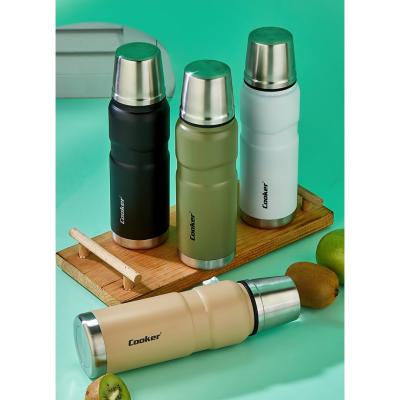 0.5LT HUNTER TERMOS PASLANMAZ ÇELİK - SIZDIRMAZ KAPAK = BARDAK