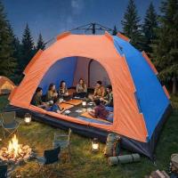 10 Kişilik Otomatik Kurulum Kamp Çadırı – Outdoor , Suya Dayanıklı Hızlı Kurulum Piknik ve Doğa İçin Geniş Aile Çadırı 300x300x170 cm