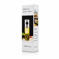 100 ML SPREY CAM YAĞDANLIK KROM - RENKLİ SPREY KAFA - İNCE UZUN ŞİŞE