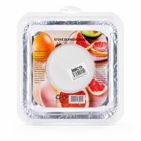 10PCS 20.5CM OCAK ZEMİNİ KORUYUCU ALÜMİNYUM FOLYO