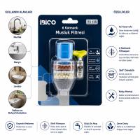 12 ADET MUSLUK UCU FİLTRESİ 6 KATMANLI - TAŞLI 360° 16-19MM TÜM MUSLUKLARA UYUM KİREÇLENME YAPMAZ
