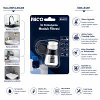 12 ADET MUSLUK UCU FİLTRESİ 2 FONKSİYONLU 360° DERECE DÖNEBİLEN BAŞLIK 16-19MM CAŞLIK ÇAPI