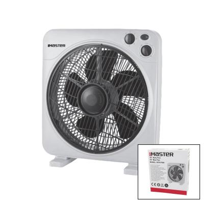 12 İNÇ  KUTU FAN  VANTİLATÖR  3 KADEME HIZ   5 PLASTİK KANAT  40W   60DK.ZAMAN AYARLI  MTR-F620