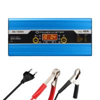 12 VOLT MAX 40 AMPER DİGİTAL EKRANLI  AKILLI AKÜ ŞARJ CİHAZI