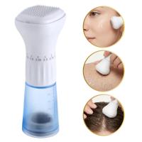 140 İğneli Serum Hazneli Dermaroller – 0-3 mm Ayarlı Dermaroller Mikro İğneli Saç, Cilt ve Vücut Bakım Aparatı