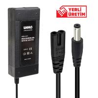 16.8 VOLT - 3 AMPER 5.5*2.5 UÇLU KIRMIZI YEŞİL LEDLİ MASA TİPİ ŞARJ ADAPTÖRÜ