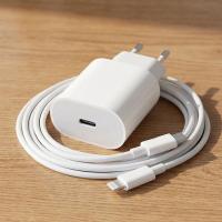 20W Hızlı Şarj Adaptörü USB-C to Lightning Kablolu – PD Destekli Süper Hızlı Şarj Cihazı