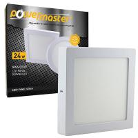 24 WATT SIVA ÜSTÜ 6500K BEYAZ KARE 300MM SLIM LED-ECO SPOT PANEL