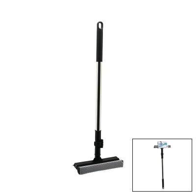 2İN1 BAŞLI=ÇEKPAS - FİLE KAPLI SÜNGER ÇOK AMAÇLI YÜZEY TEMİZLİK MOP - CAMSİL KİLİTLİ UZAYAN METAL SAP=56-94CM