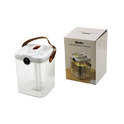 2LT USB ŞARJLI - IŞIKLI HAVA NEMLENDİRİCİ BUHAR MAKİNE - KOKU GİDERİCİ 5W