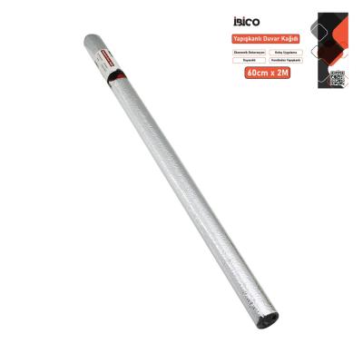 2MT X 60CM ALÜMİNYUM GÜMÜŞ TEZGAH ÜSTÜ FOLYO STİCKER - DUVAR KAĞIT KENDİNDEN YAPIŞKANLI - EKO DEKORASYON - DAYANIKLI