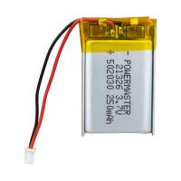 3.7 VOLT 250 MAH LİTYUM POLİMER PİL