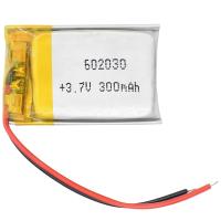 3.7 VOLT 300 MAH LI-ION 602030 LITYUM CİKLET POLİMER PİL