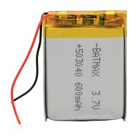 3.7V 600 MAH LİTYUM POLİMER PİLİ SOKETLİ