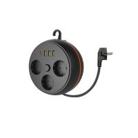 3 Adet Soket,3 Adet USB ve 1 Adet Type-C Girişli Termal Akım Korumalı Makaralı Priz 3395