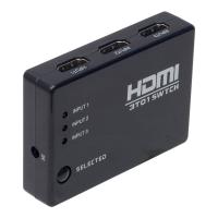 3 GİRİŞ 1 ÇIKIŞ HDMI SWITCHER TOPLAYICI KUMANDALI ADAPTÖRSÜZ