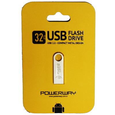 32 GB METAL USB 2.0 FLASH BELLEK