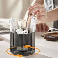 360° Dönebilen Plastik Organizer – Çok Amaçlı Mutfak, Banyo ve Makyaj Malzemesi Düzenleyici, Döner Masaüstü Stand