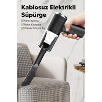 3İN1 ÇEKME - ÜFLEME OTO-ARAÇ - EV EL TİPİ SÜPÜRGE USB ŞARJLI MİNİ - TAŞINABİLİRİ HS-22