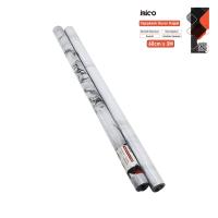 3MT X 60CM BEYAZ MERMER DESENLİ TEZGAH ÜSTÜ FOLYO STİCKER - DUVAR KAĞIT KENDİNDEN YAPIŞKANLI - EKO DEKORASYON - DAYANIKLI