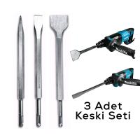 3PCS MURÇ SETİ SİVRİ -DÜZ 25CM