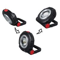 3W COB LEDLİ MIKNATISLI TEK MODLU FENER AAA PİLLE ÇALIŞIR 85X82X38MM