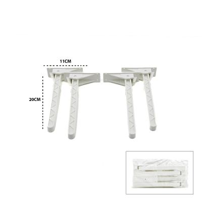 4 ADET BEYAZ SOFRA AYAK KOMPLE PLASTİK 20CM AÇ KAPA
