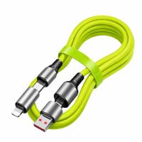 4-in-1 240W PD Hızlı Şarj Kablosu – Type-C Lightning Destekli PL-8632