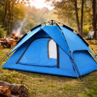 4 Kişilik Otomatik Kamp Çadırı – Çift Katmanlı, Suya Dayanıklı, Hızlı Kurulum Outdoor Aile ve Doğa Çadırı 200x200x140 cm