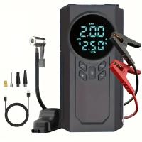 4’ü 1 Arada Lastik Şişirici – Akü Takviyesi – Powerbank – Led Işık