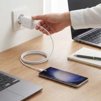 45W Süper Hızlı Şarj Adaptörü USB-C PD 3.0 PPS Fast Charger + 5A Type-C to Type-C Kablo