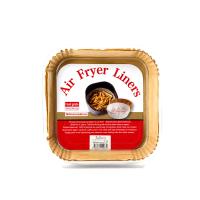 50PCS KARE TABAN: 16CM - KENAR: 4.5CM AİR FRYER PİŞİRME KALIP KAĞIT