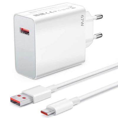 67W Hızlı Şarj Adaptörü USB to Type-C – PD Destekli, Akıllı Hızlı Şarj Başlığı, Güvenli Güç Adaptörü