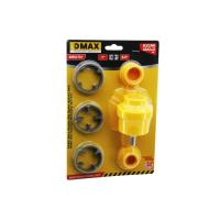 6PCS PLASTİK SU BORUSU DIŞ DİŞ AÇMA MATKAP UCU 1 - 1/2 - 3/4