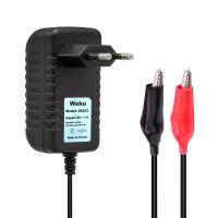 7.8 VOLT - 1 AMPER KROKODİL UÇLU PRİZ TİP  YERLİ ÜRETİM AKÜ ŞARJ ADAPTÖRÜ (OUT:6V1A)