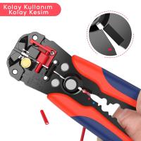 7 inç  KABLO SOYUCU VE KESİCİ PENSE