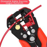 7 inç  KABLO SOYUCU VE KESİCİ PENSE