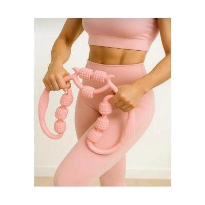 9 Tekerlekli Boyun Bacak Ayak Bel Masaj Aleti Çok Fonksiyonlu Manuel