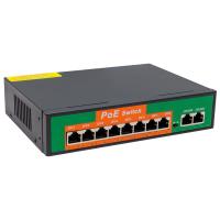 96W 10/100 MBPS 8+2 PORT POE ETHERNET SWITCH