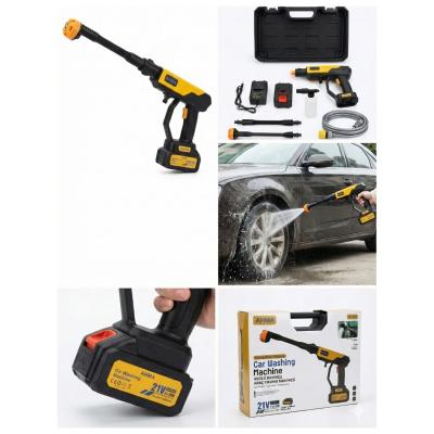 Akülü Basınçlı Araç Yıkama Makinesi | 21v Çift Batarya | 175 Psı Güç | 3.6l/dk Su Akışı A-130
