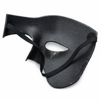 Antik Eskitme Gümüş Erkek Yarım Maske - Phantom &amp;amp; Balo Maskesi