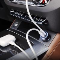 Araç İçi Çakmaklığa TakılanType-C ve USB Girişli 2 Portlu Hızlı Şarj Adaptörü