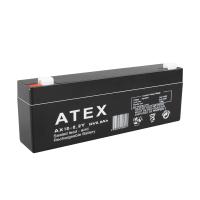 ATEX 12 VOLT - 2.3 AMPER - 2.2 AMPER YATIK UZUN AKÜ (178 X 34 X 60 MM)